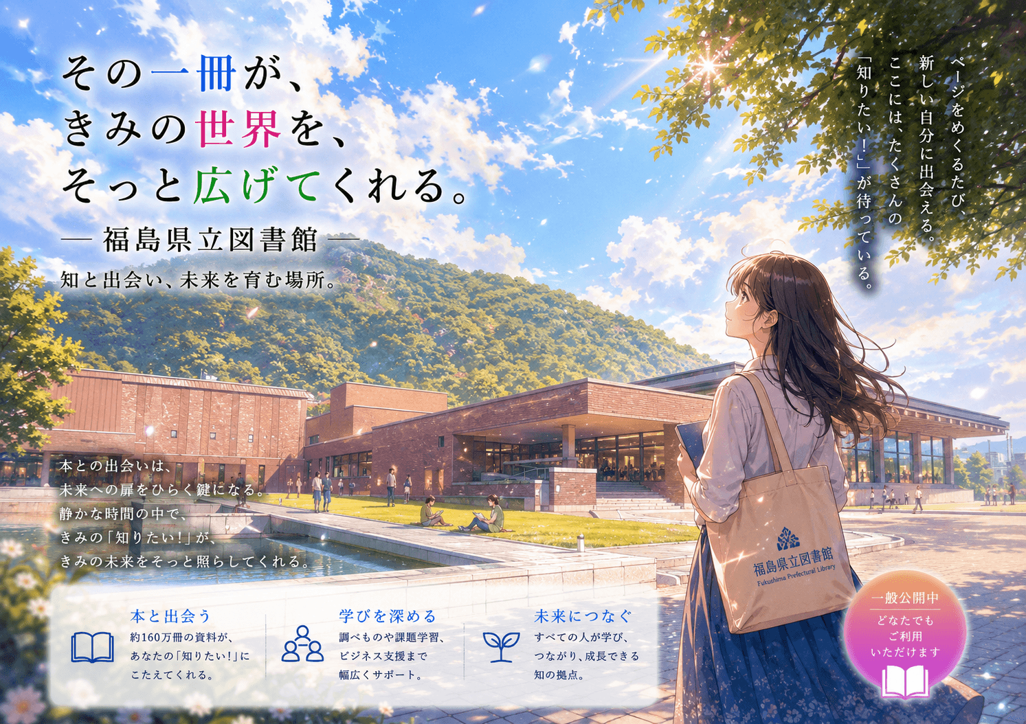 福島県立図書館のイメージ